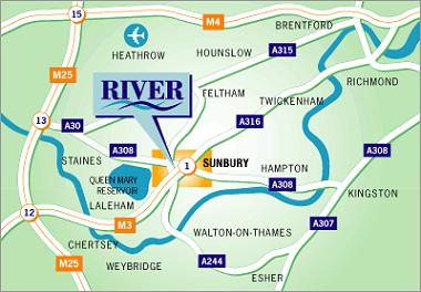 Map for River Manufacturing